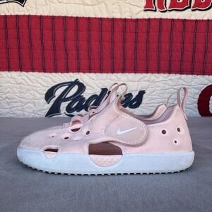 Size 10c - Nike Sunray Protect 4 TD Pink White Toddler Infant Sandal HF6278-600